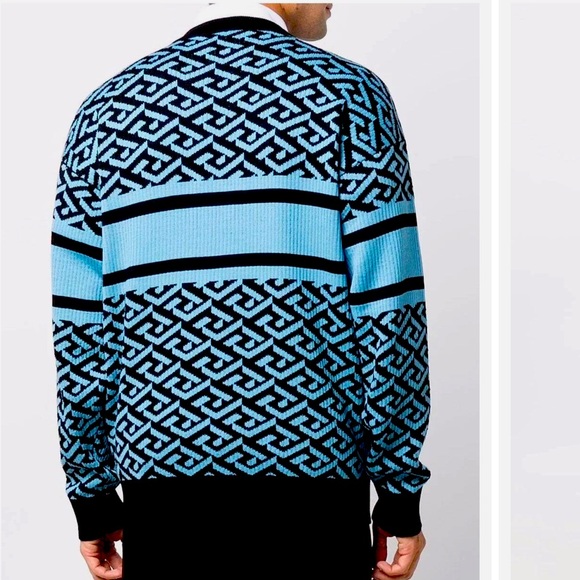 LA GRECA MEDUSA JACQUARD SWEATER 🔹RARE🔹 - Picture 4 of 6